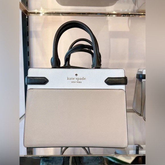 Kate Spade New York Staci Medium Saffiano Leather Satchel - Picture 1 of 10